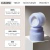 imageNaturium Purple Ginseng Cleansing Balm Plus PlantBased Esters ampamp LinoleicRich Oils Smoothing Face Wash 30 oz