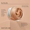 imageNaturium Vitamin Bright Illuminating Eye Cream Under Eye Repair Cream for Dark Circles with Vitamin K PhytoComplex ampamp Mineral Pigments LightMedium 05 ozDeep
