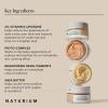 imageNaturium Vitamin Bright Illuminating Eye Cream Under Eye Repair Cream for Dark Circles with Vitamin K PhytoComplex ampamp Mineral Pigments LightMedium 05 ozDeep