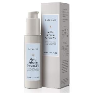 imageNaturium Alpha Arbutin Serum 2 with Alpha Arbutin Niacinamide ampamp Lemon Face ampamp Skin Care 1 oz