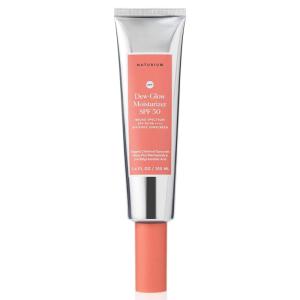 imageNaturium DewGlow Moisturizer SPF 50 PA Daily Moisturizing Sunscreen ampamp Face Primer Skin Protector with Dewy Finish 17 oz34 Fl Oz Pack of 1
