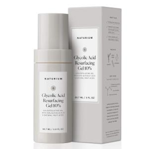 imageNaturium Glycolic Acid Resurfacing Gel 10 AHA Exfoliating Gel with Natural Fruit Acids 30 oz