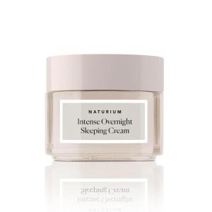 imageNaturium Intense Overnight Sleeping Cream Hydrating ampamp AntiAging Face Moisturizer 17 oz35 Ounce Pack of 1