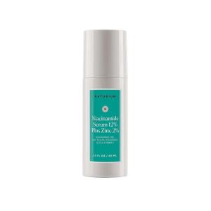 imageNaturium Niacinamide Face Serum 12 Plus Zinc 2 AntiAging Pore Minimizer ampamp Dark Spot Corrector with Hyaluronic Acid ampamp Vitamin E Vegan ampamp CrueltyFree 1 oz2 Fl Oz Pack of 1