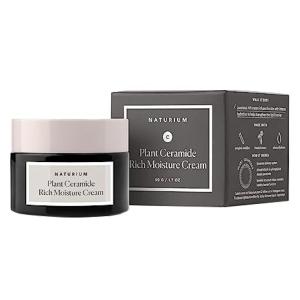 imageNaturium Plant Ceramide Rich Moisture Cream Jumbo Hydrating ampamp AntiAging Skincare 35 oz17 Ounce Pack of 1
