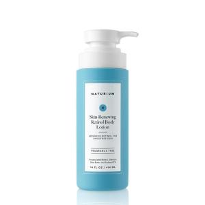 imageNaturium SkinRenewing Retinol Body Lotion Advanced Firming AntiAging Skin Care with Encapsulated Retinol ampamp Shea Butter 8 oz14 Fl Oz Pack of 1