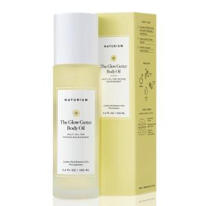imageNaturium The Glow Getter Body Oil MultiOil for Intense Nourishment Hydrating ampamp Moisturizing Formula Vegan ampamp CrueltyFree 34 oz