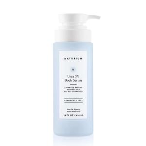 imageNaturium Urea 5 Body Serum Lightweight Hydrating Serum with Nourishing ampamp Soothing Benefits for Barrier Support Vegan ampamp CrueltyFree 14 oz