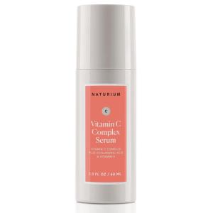 imageNaturium Vitamin C Complex Face Serum AntiAging Facial Treatment with Hyaluronic Acid ampamp Vitamin E 1 oz2 Fl Oz Pack of 1